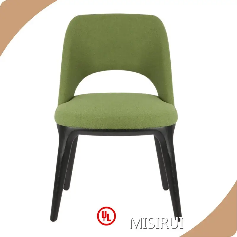 MISIRUI 黑色皮革餐椅 1