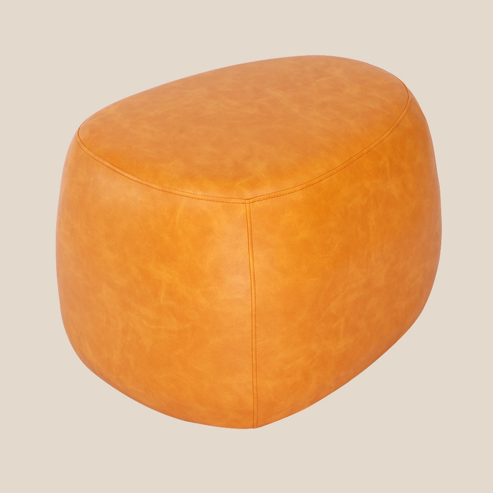 Asher Leather Ottoman #M3210 is a luxurious and versatile piece of furniture 1