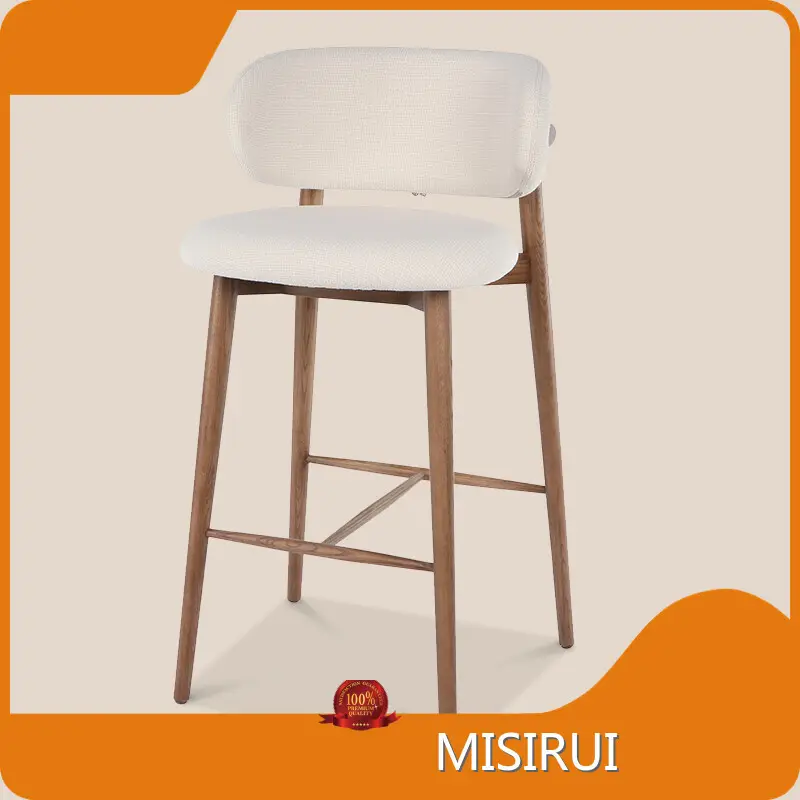 MISIRUI Zwarte Stoffen Barkrukken Leverancier 1