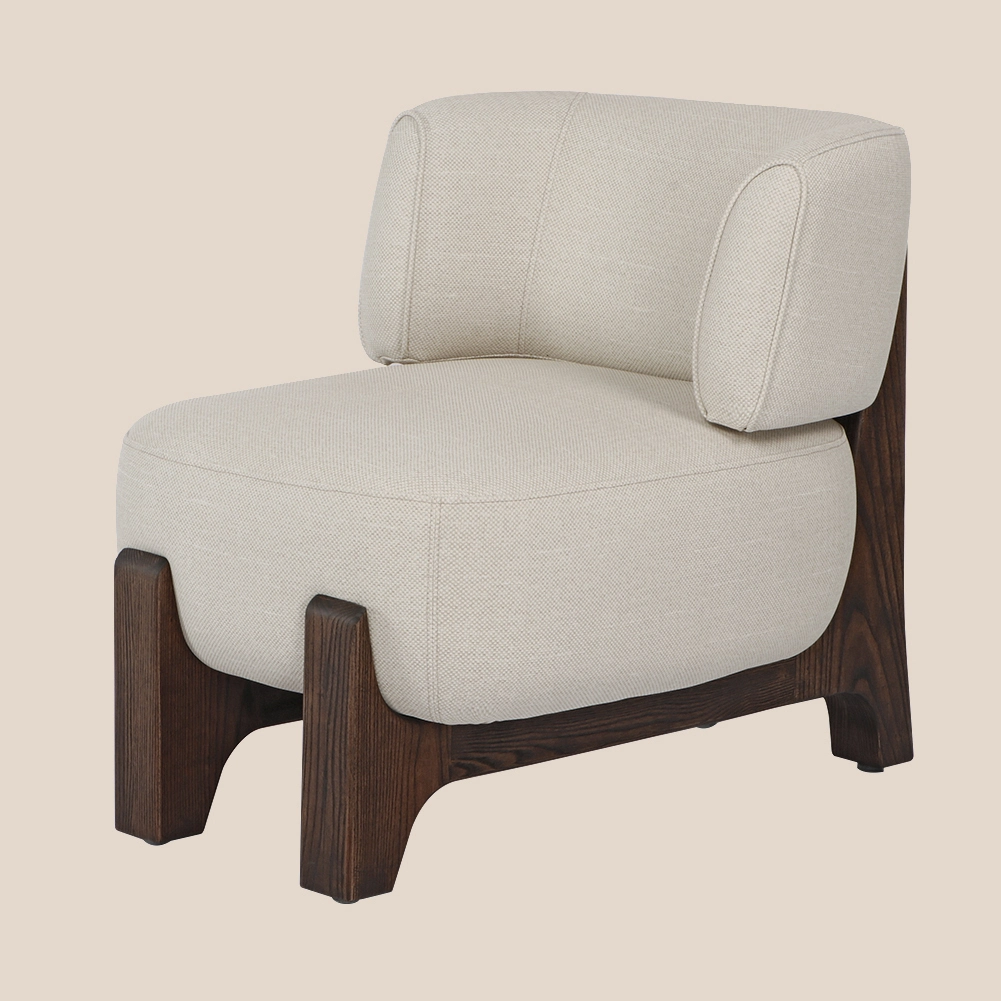 Kolltuk Divani me Kornizë Druri me Dendësi të Lartë #M3229 1