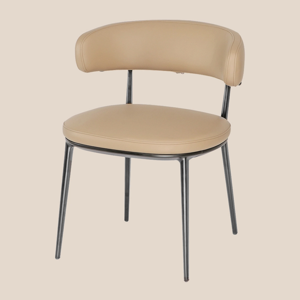 Karrige e vetme minimaliste prej lëkure të vërtetë në stilin italian #M2337 1