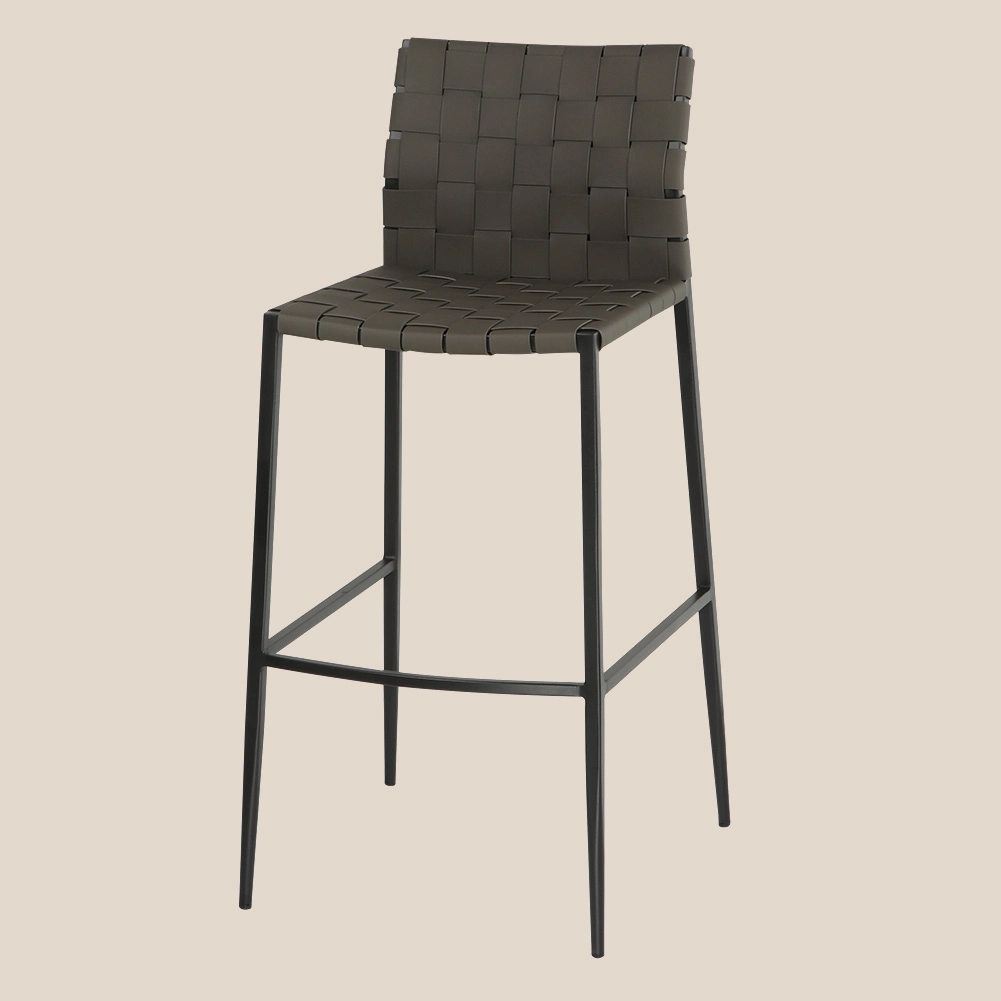 Karrige Bari e Ndërthurur në Stil Lëkure #M1044 Fabrika e Personalizuar MISIRUI 1