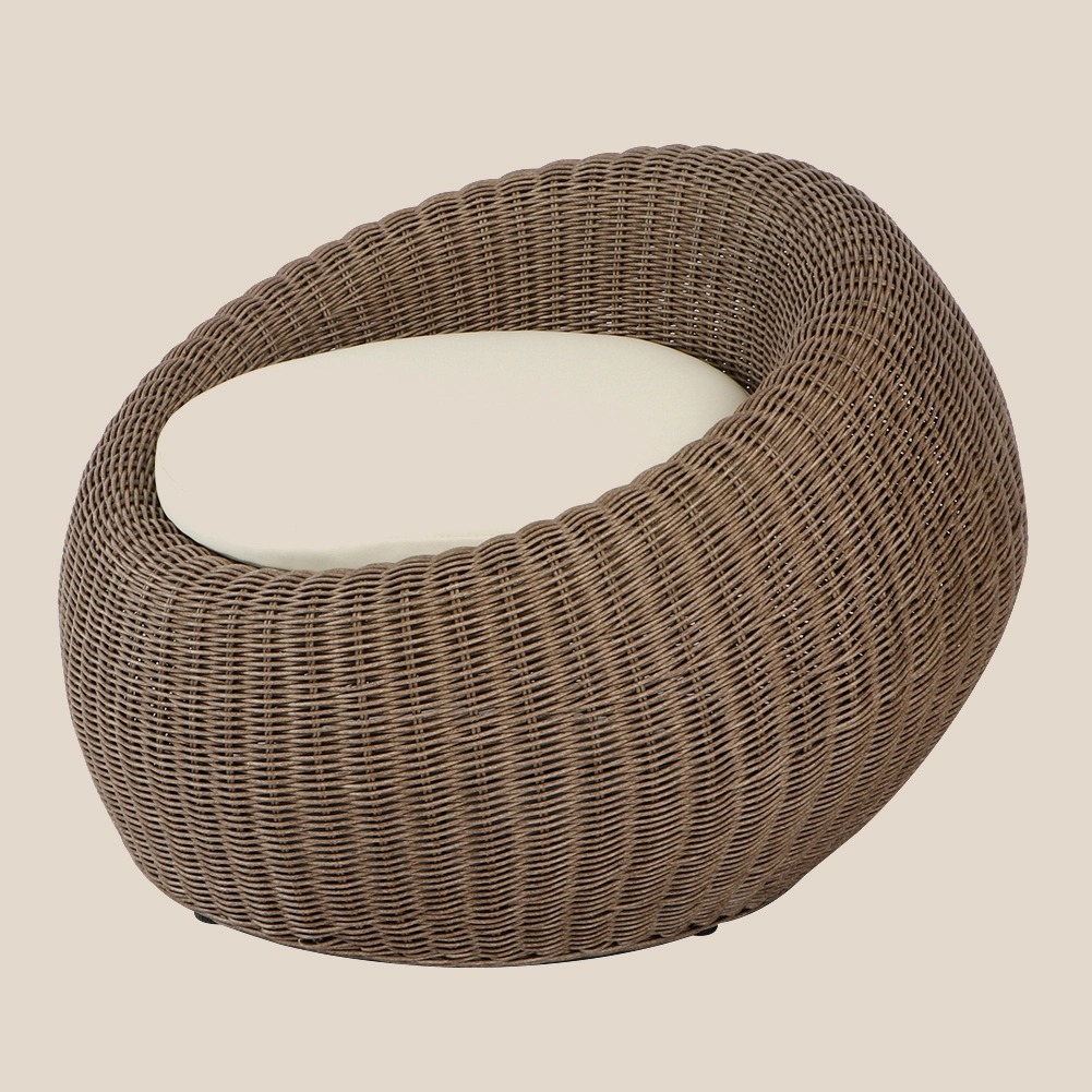 MISIRUI Naturlig fuglerede rottingvevd stol #MSR2501014 1