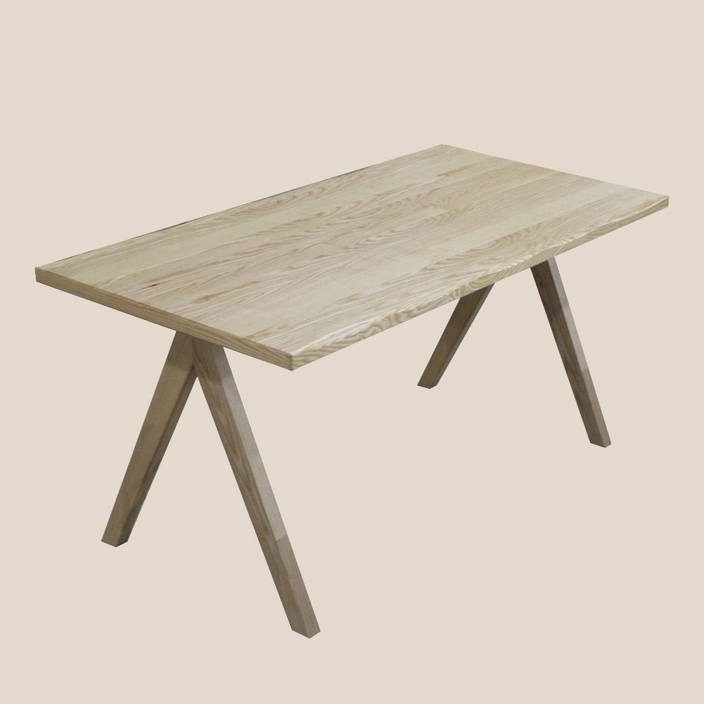 MISIRUI Täyspuinen valaanmuotoinen ruokapöytä #M7068 1