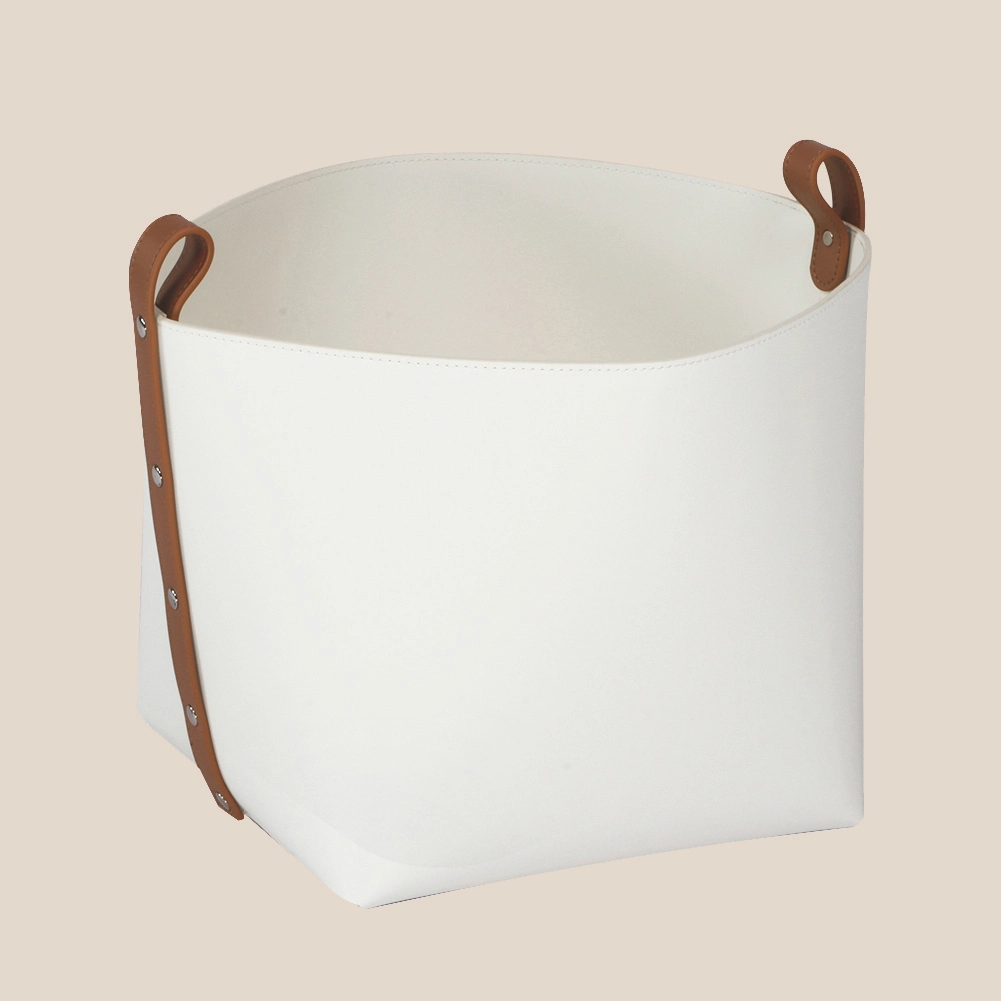 Pure White Series Minimalistisk Opbevaringskurv #MSR062 1