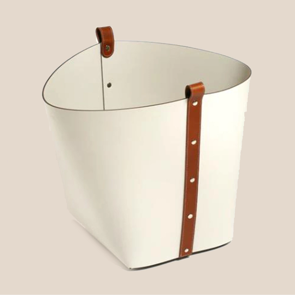 高档酒红色白色储物篮 #MSR026 1