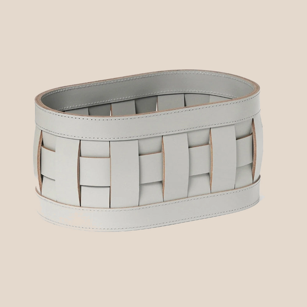 Home Storage and Organization light grey Storage Baskets Factory MISIRUI #MSR037-1 1