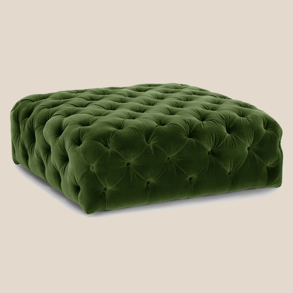 复古祖母绿天鹅绒系列 · 祖母绿天鹅绒奢华天堂沙发 #M5018-3 1