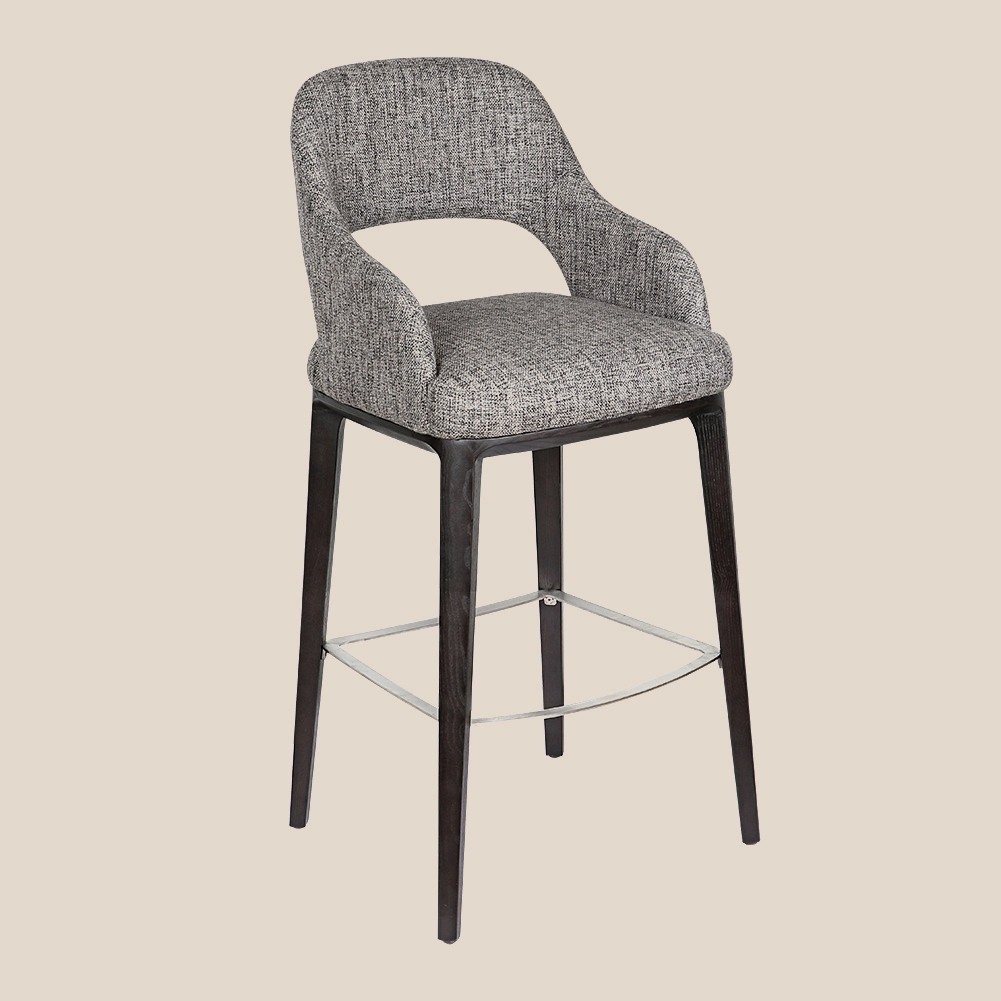 Black &amp; Wood-serien · Wood Whisper Black Realm barstol #M1061 1