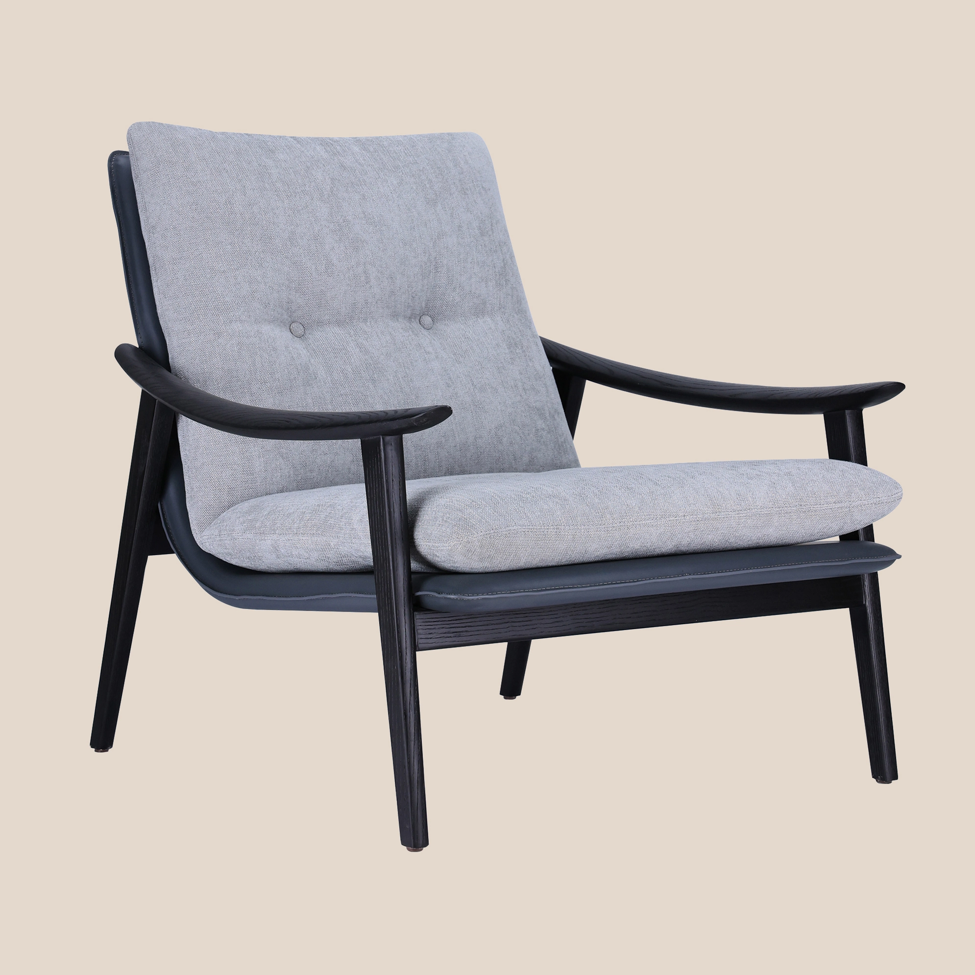 Moderni puinen yhden hengen sohva M3098-1 1