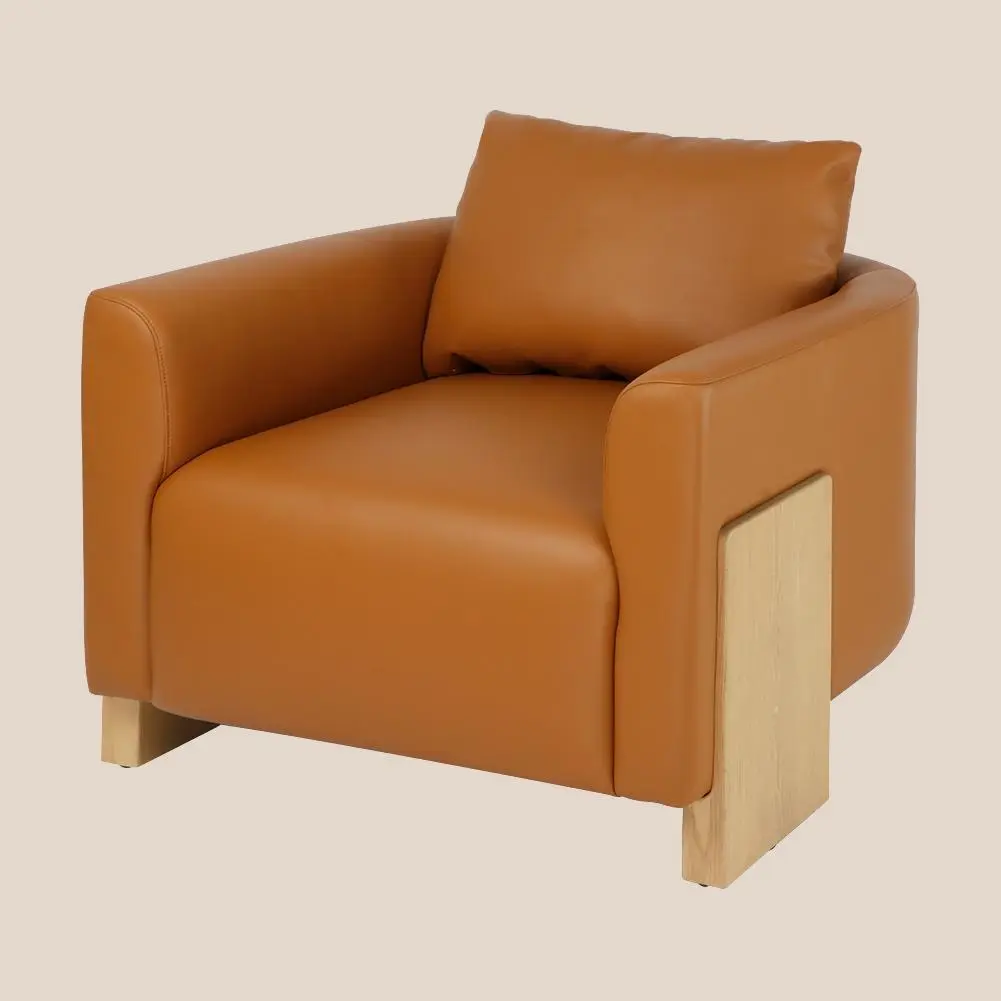 Fotel z poduszką podtrzymującą trzy nogi, kolekcja Solid Color #MSR5068-2 1