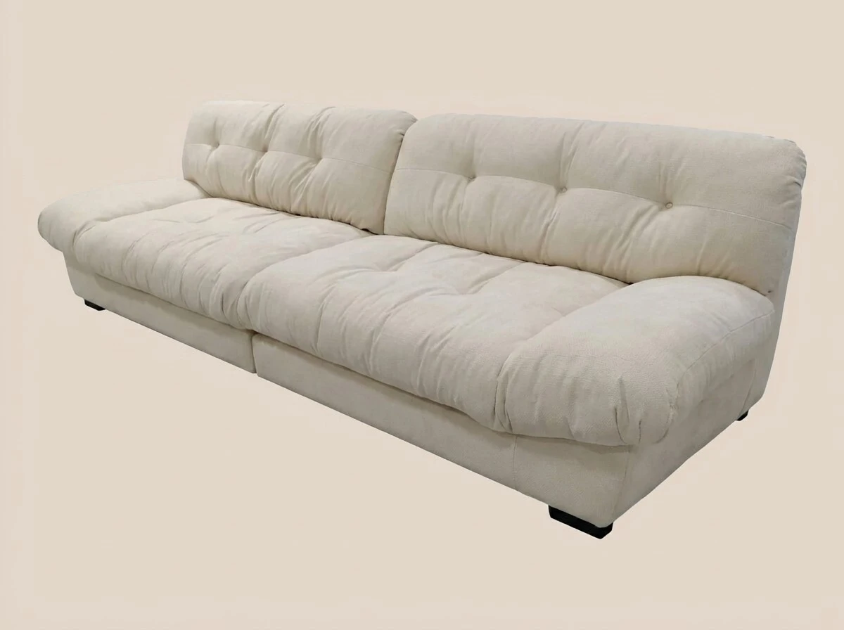 Seria Solid Color · Sofa Pure White Cloud #M5036 1
