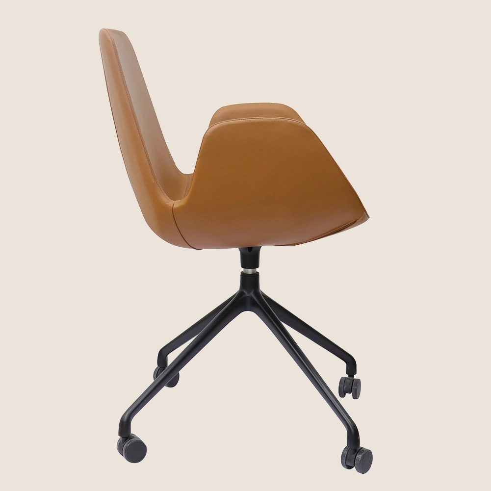 Cadeira de escritório com base em alumínio e rodas #M3069-1 1