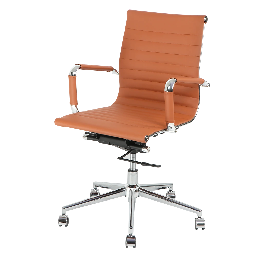 MISIRUI Leather Office Meeting Chair #M3181 1