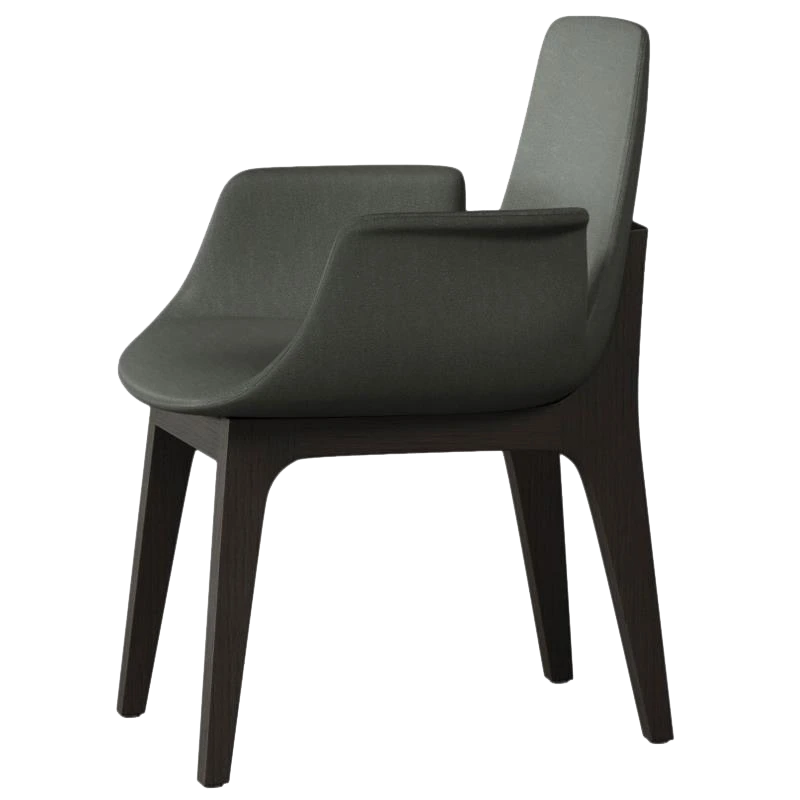 Mercer Italian Minimalist Dining Armchair M2015#(2) 1